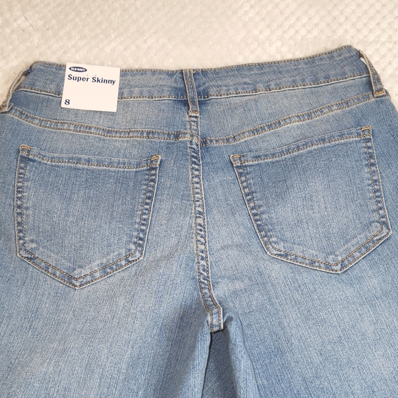 OLD NAVY WOMENS SUPER SKINNY JEANS SIZE 8 NEW WITH TAGS - Picture 9 of 15